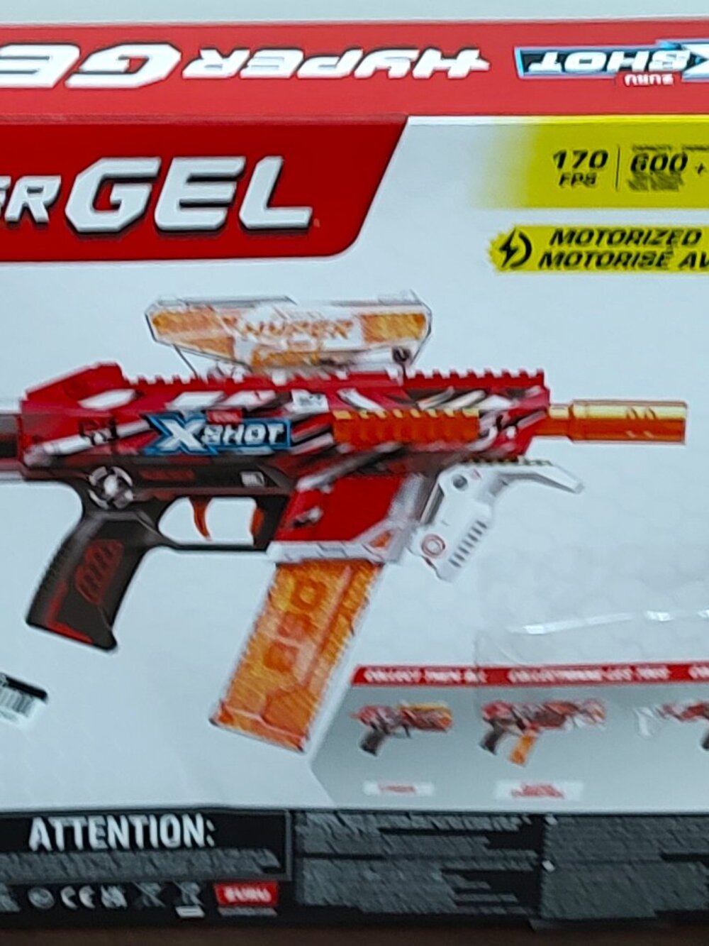 LPN - XSHOT Hyper Gel Medium Toy Gel Blaster by ZURU